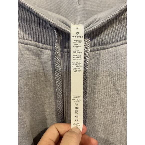 Lululemon PD24 Warm Down Jogger II 26” – Heathered Core Medium Grey – Size 4 - Picture 5 of 6